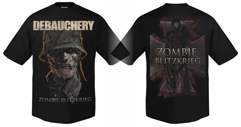 Debauchery T-shirt: Zombie Blitzkrieg