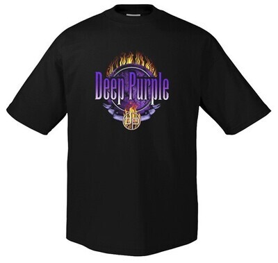 Deep Purple T-shirt: Flames