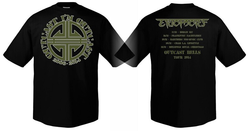 Ektomorf T-shirt: I Am Outcast