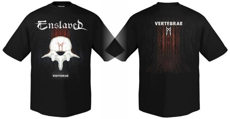 Enslaved T-shirt: Vertebrae