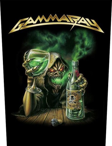 Gamma Ray Back Patch: Absinth