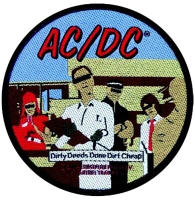 AC/DC Small Patch: Dirty Deeds Done Dirt Cheap