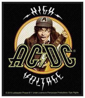 AC/DC Small Patch: High Voltage Angus