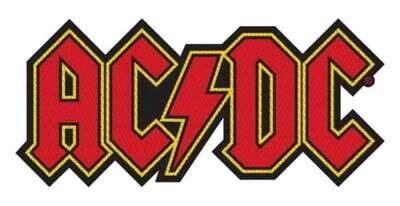 AC/DC Small Patch: Red Logo (cut out)