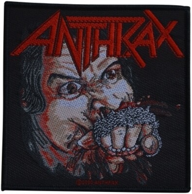 Anthrax Small Patch: Fistful Of Metal