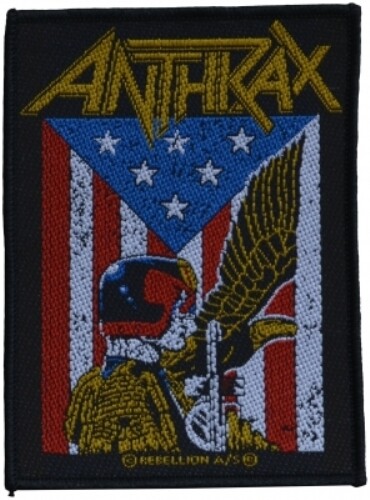 Anthrax Small Patch: Judge Dredd