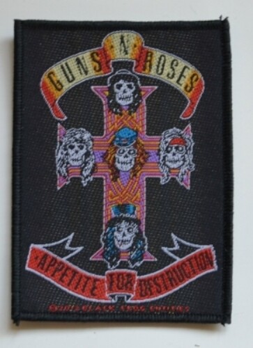 Guns N' Roses Small Patch: Appetite For Destruction