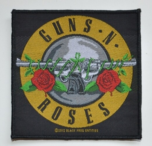 Guns N' Roses Small Patch: Bullet Logo