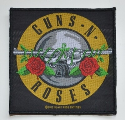 Guns N' Roses Small Patch: Bullet Logo