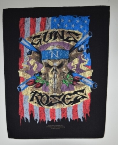 Guns N' Roses Back Patch: Flag