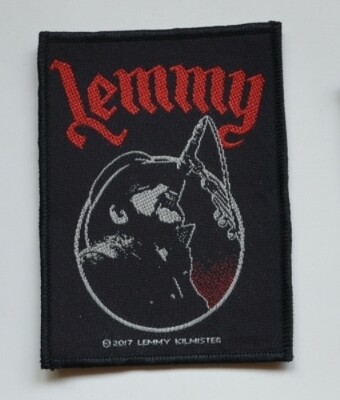 Motörhead Small Patch: Lemmy Microphon