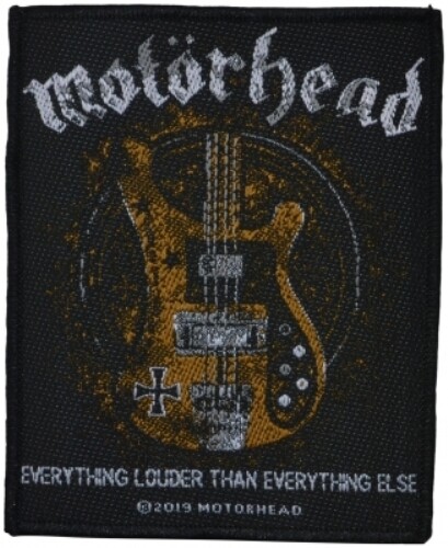 Motörhead Small Patch: Everythig Louder Than Everything Else