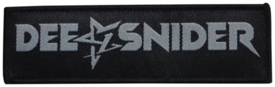Dee Snider Small Patch: Logo