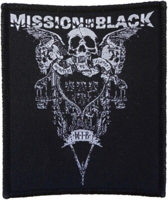 Mission In Black Small Patch: Morituri Skull