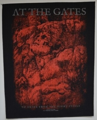 At The Gates Back Patch: To Drink From The Night Itself