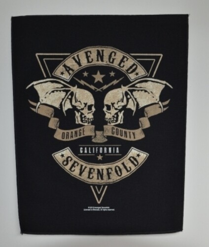 Avenged Sevenfold Back Patch: Orange County