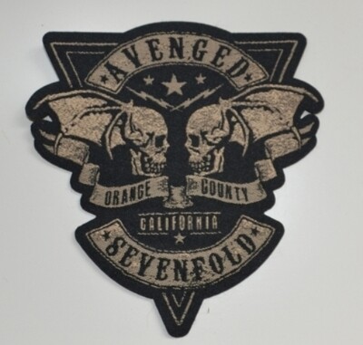 Avenged Sevenfold Small Patch: Orange County (cut out)
