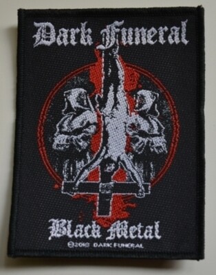 Dark Funeral Small Patch: Black Metal