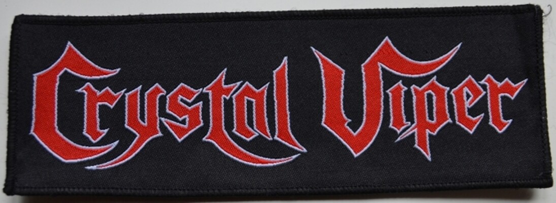 Crystal Viper Small Patch: Red Logo