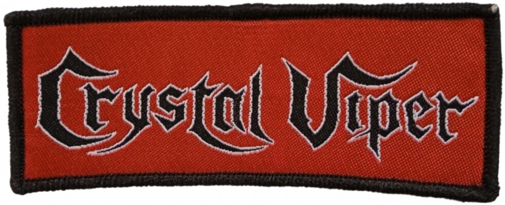 Crystal Viper Small Patch: Black Logo