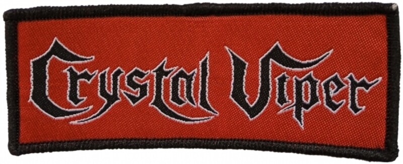 Crystal Viper Small Patch: Black Logo