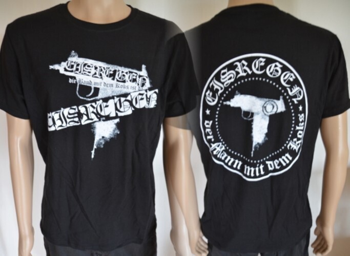 Eisregen T-shirt: Mutter, Der Mann Mit  Dem Koks Ist Da