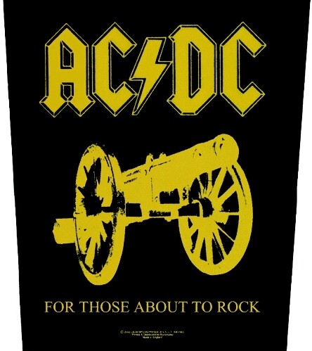 AC/DC Back Patch: For Those About To Rock