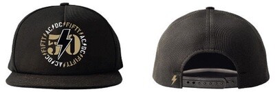 AC/DC Cap: Fifty Years AC/DC Black Bolt