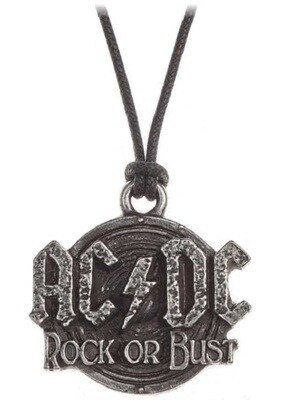 AC/DC Necklace: Rock Or Bust