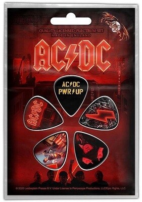 AC/DC Plectrum Pack: PWR-UP