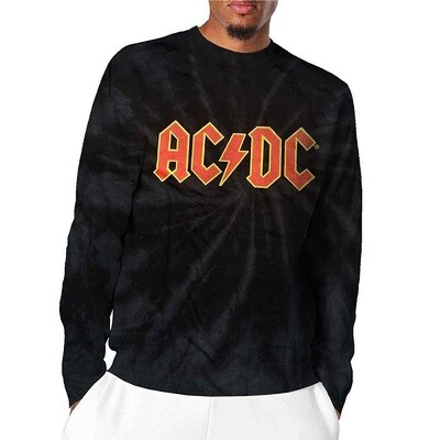 AC/DC Longsleeve: Red Logo