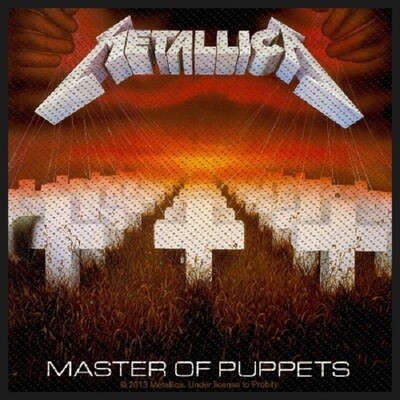 Metallica Small Patch: Master Of Puppets