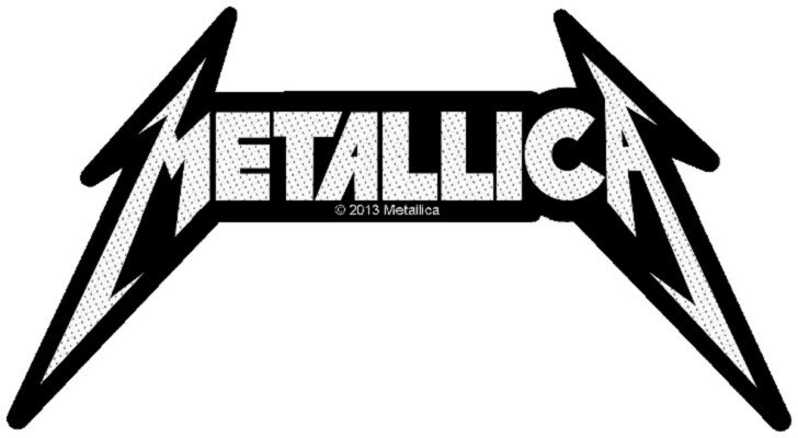 Metallica Small Patch: Logo (cut out)