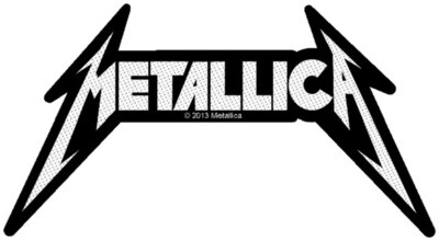Metallica Small Patch: Logo (cut out)