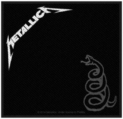 Metallica Small Patch: Black Album