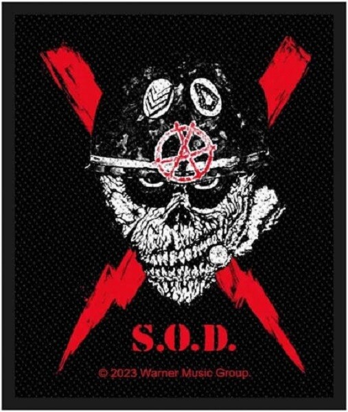 S.O.D. Small Patch: Scrawled Lightning S.O.D. Small Patch: Scrawled Lightning