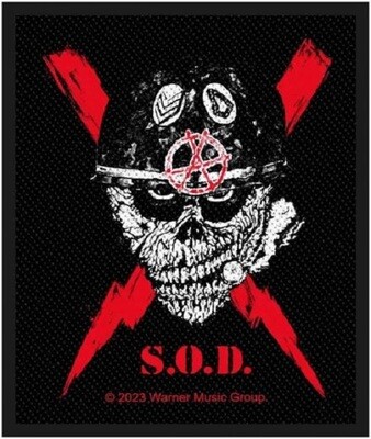 S.O.D. Small Patch: Scrawled Lightning