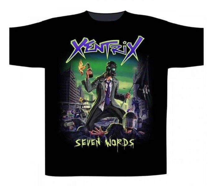 Xentrix T-shirt: Seven Words