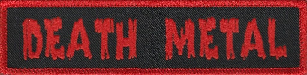Death Metal Small Patch