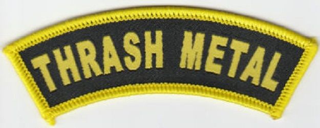 Thrash Metal Small Patch