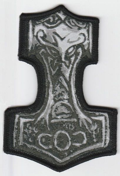 Mjolner Thor's Hammer Small Patch