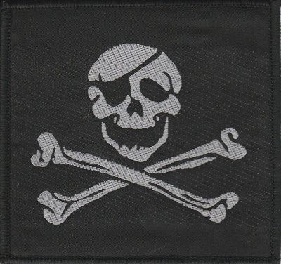 Pirate Flag Small Patch