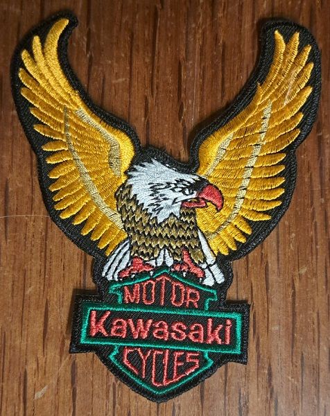 Kawasaki - Motor Cycles Eagle Small Patch