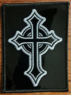 Gothic Cross Small Patch