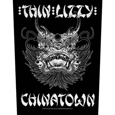 Thin Lizzy Back Patch: Chinatown