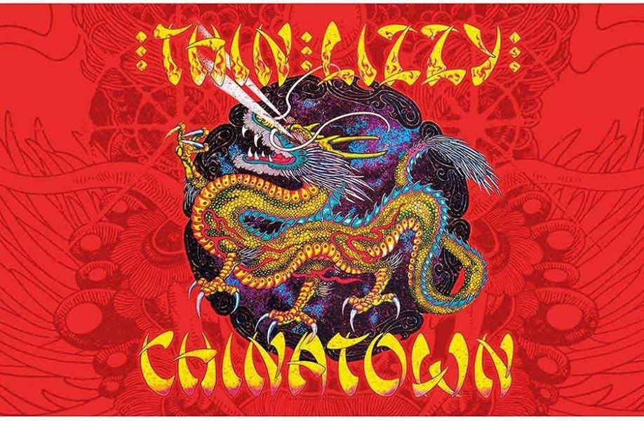Thin Lizzy Poster Flag: Chinatown
