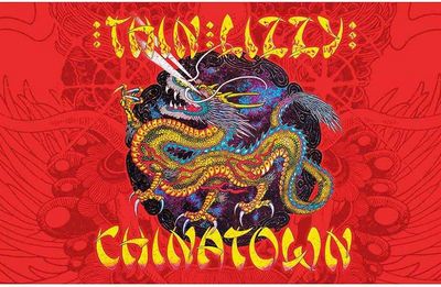 Thin Lizzy Poster Flag: Chinatown