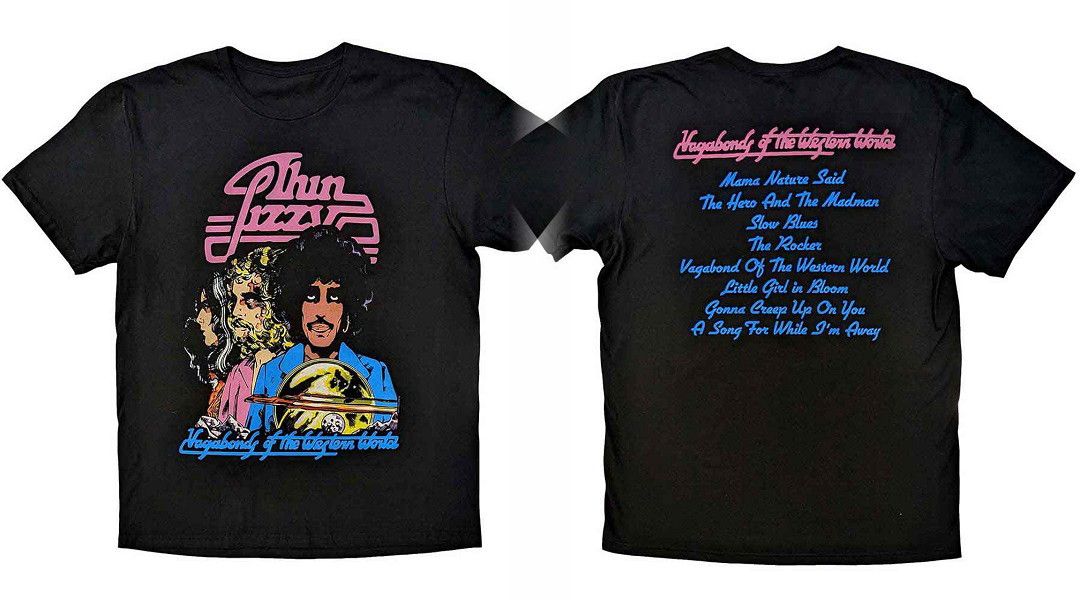 Thin Lizzy T-shirt: Vagabonds Of The Western World