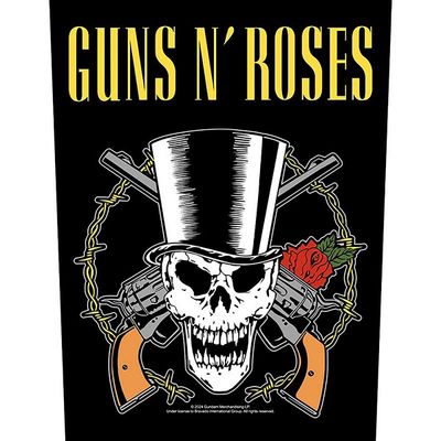 Guns N' Roses Back Patch: Skull & Guns