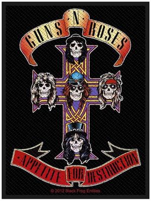 Guns N' Roses Small Patch: Appatite For Destruction